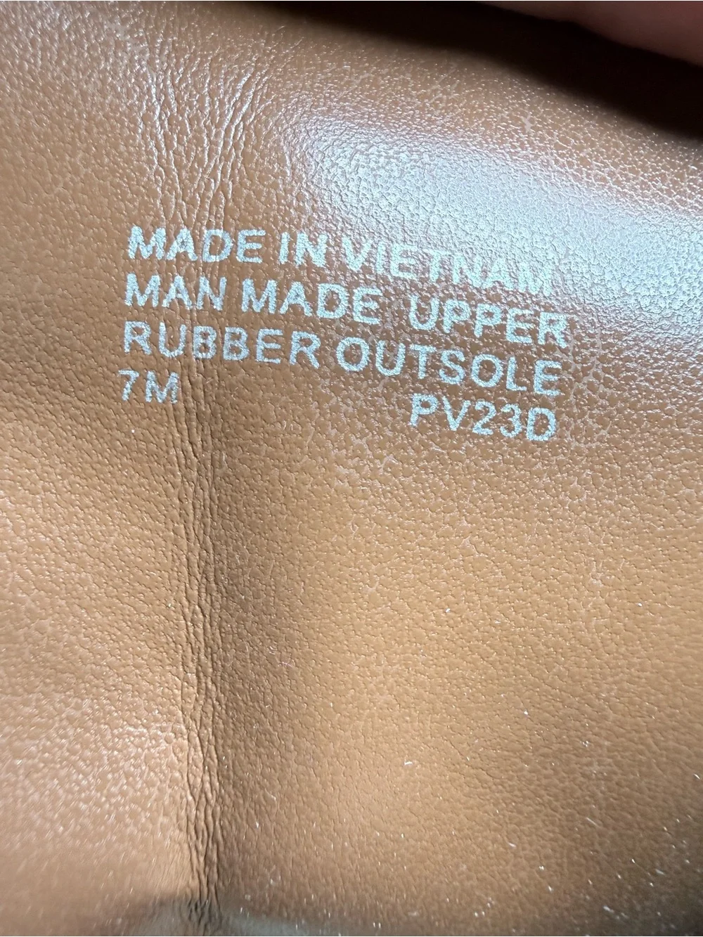 Michael Kors Rhody Combat Boots Cognac Leather 7